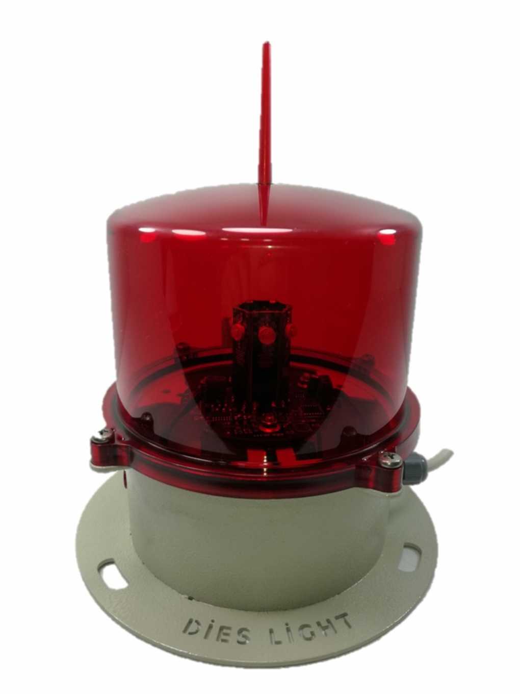 Ürün Kodu :4023 metal göv 18watt Smd ledli remote kontrol ıkaz lambası+95 Db buzzer 
